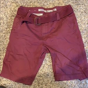 Maroon shorts